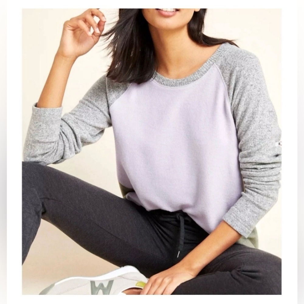 Anthropologie Saturday‎ Sunday Perla colorblock pullover sweater size XS
